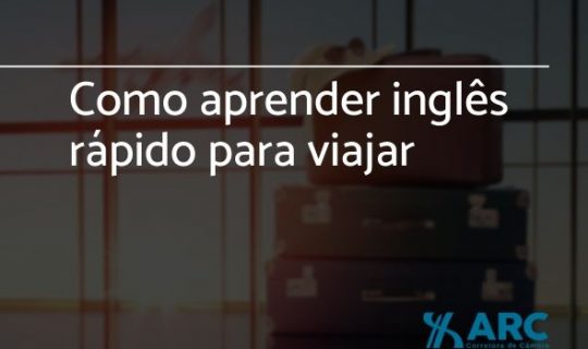 Como aprender inglês rápido para viajar